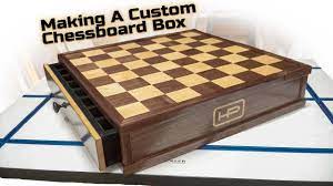 The elegant style, graceful curves, and… Making A Custom Chess Board Box Jpayne Woodworking