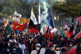 Apoiadores de bolsonaro fazem manifestação em frente à. Passeata Fora Bolsonaro Reune Milhares De Pessoas Em Belo Horizonte Vermelho
