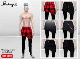 Hiyah hiyah i'm still trying to learn how to make clothes. Mclaynesims Korean Male Fashion Skirt