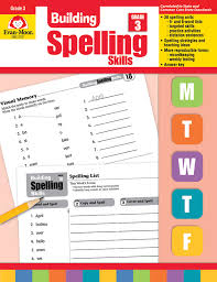 2nd grade spelling lists, games & activities. Evan Moor Teaching Supplies Lesson Plans Building Spelling Skills Grade 3 Teacher S Edition E Book
