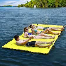 All lakes are either open or closed. Buy Merax Floating Water Mat For Lake Pool And Sea 3 Layer Xpe Foam 12 X 6 Water Pad With Storage Straps For Adults Outdoor Water Activities Online In Indonesia B08y1mz3bf