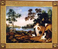 Get directions, reviews and information for peaceable kingdom retreat for children in killeen, tx. Peaceable Kingdom 1834 Indians White Kids Animals Painting By Edward Hicks Repro Home Garden Patterer Home Decor