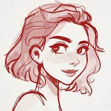 Art By Elliee No Instagram Quick Doodle With My New Apple Pencil Glad To Be Able To Draw On My Ipad Illustration Art Drawing Girl Drawing Sketches Sketches