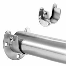 Maybe you would like to learn more about one of these? Stainless Steel Curtain Rod Shower Curtain Closet Clothes Rail Closet Rail U Shaped Rod End Supports Closet Pole Sockets Flange Buy Cheap In An Online Store With Delivery Price Comparison Specifications Photos