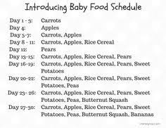 176 Best Monthly Food Chart For Babies Images In 2019 Food