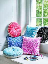 Making Every Day A Little More Fabulous Embroidered Cushions Colourful Cushions Soft Furnishings