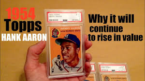 Exceeded rookie limits during 1954 season. How Much Money Is A Hank Aaron Baseball Card Worth
