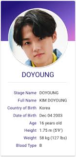 Kim Doyoung Treasure Profile Yg Entertainment Treasures Kpop Profiles