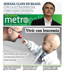 Todas las noticias, fotos y vídeos sobre el metro en barcelona y otras ciudades, así como sobre las líneas y las obras relacionadas. Portada Periodico Metro Lunes 22 De Octubre 2018 Dominicana Do