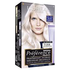 L Oreal Paris Infinia Preference Sac Boyasi 11 11 Izlanda Acik Kullu Platin Sarisi Sac Sac Boyasi Izlanda