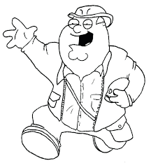 (i'm always curious as to why people choose the characters they go as.) Smiling Peter Family Guy Coloring Page Free Printable Coloring Pages For Kids