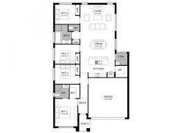Browse this beautiful selection of small 2 bedroom house plans, cabin house plans and cottage house plans if you need. Minuet Single Storey House Design With 4 Bedrooms Mojo Homes