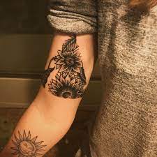 Triangle Sunflower Tattoo Body Art Tattoos Sunflower Triangle Tattoo Sunflower Tattoo