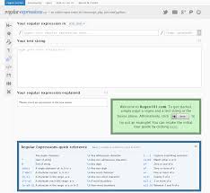 Regex Tester Web Development Tools Regular Expression Web Development