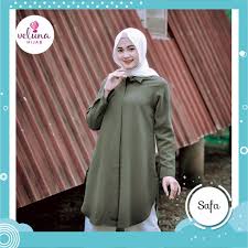 Model atasan kemeja wanita memang menjadi salah satu pilihan pakaian keren. Harga Model Atasan Muslim Terbaik Mei 2021 Shopee Indonesia