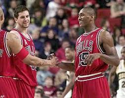 Chicago Bulls Brad Miller Left 2000 2002 Ron Artest Right 1999 2002 Bulls Basketball Chicago Bulls Michael Jordan