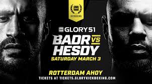 Hesdy gerges (heavyweight) tarik khbabez vs. Badr Hari Vs Hesdy Gerges Ii Slated For Glory 51 Rotterdam Glory