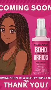 Check out @ttu_beautyspa Review our Nicole & Alyssa Braid Gel & Edge Gel!  💕💕💕 Link in Bio for Purchase 🚛 Through #amazon