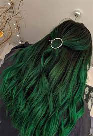 63 Offbeat Green Hair Color Ideas Green Hair Dye Kits To Go Green Green Hair Colors Green Hair Dye Dyed Hair