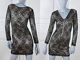 Black And Gold Party Dress Italian Vintage Mini Dress Black Gold Lace Micro Mini Evening Dress European Cocktail Party Dress Size 6 Us Size 10 Uk Vintage Clothes Women Evening Mini Dresses Vintage Clothes Shop
