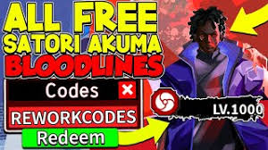Shindo life codes 2021 new back code shindo life #naruto #roblox #roblox #kopanda. Free Maxed Satori Akuma Bloodline Codes In Shindo Life Roblox Shinobi Life 2 Youtube