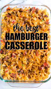 Hamburger Casserole Recipe Beef Recipes For Dinner Dinner Casseroles Ground Beef Recipes For Dinner