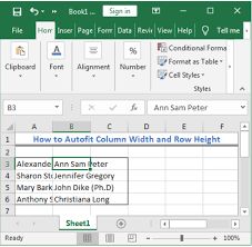 Let us see how to autofit the column width in excel now: How To Autofit Column Width And Row Height Ms Excel Tutorials
