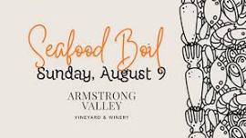Seafood Boil at Armstrong Valley Winery