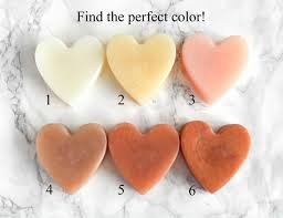 Maybe you would like to learn more about one of these? Ivory Cream Nude Heart Soap With Couple Initials By Tailored Soap