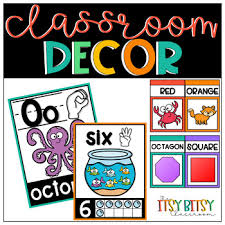 Nautical themed classroom ideas printable classroom. Kindergarten Classroom Decor Worksheets Teaching Resources Tpt