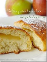 Petits Pains Brioches A La Compote De Pommes Compote De Pomme Gateau Compote De Pomme Brioches