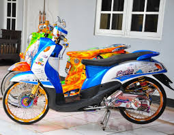 Maybe you would like to learn more about one of these? Modifikasi Yamaha Fino Bluecore Thailook Motor Mobil Motor Motor Yamaha