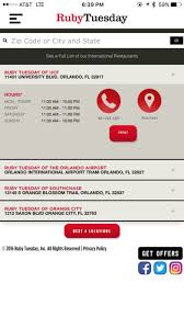But even if you don't pay anything at all, you'll get a lot out of this app if you've. Ruby Tuesday App For Iphone Free Download Ruby Tuesday For Iphone At Apppure