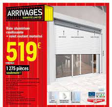 Faites entrer la lumière et améliorez votre confort au quotidien. Offre Baie Aluminium Coulissante Volet Roulant Motorise Chez Brico Depot