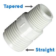 As a general rule of thumb an npt thread is approximately 1/4 (0.25) larger than its name.. How To Determine Pipe Thread Type And Pipe Size Fresh Water Systems