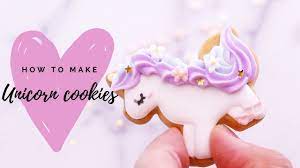 ダイソークッキー型でユニコーンアイシングクッキー unicorn cookies 100均 youtube アイシング アイシング クッキー ユニコーンケーキ