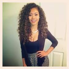 A cute, easy style for biracial curly hair (tutorial). Biracial Curly Hairstyles Beautiful Curly Hair Curly Hair Styles Hair Styles