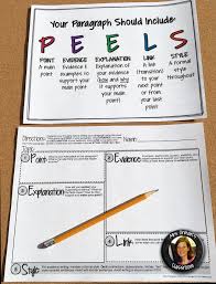 Teach Your Students To Write Paragraphs That Have Meat On Their Bones By Using My Peels Strategy Peels W Teaching Writing Expository Writing Classroom Writing