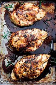 The finished dish looks very appetizing and festive, and the investments in preparation requires minimal. Baked Balsamic Chicken Creme De La Crumb Baked Balsamic Chicken Chicken Recipes Recipes