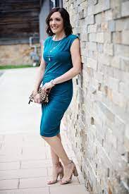 Teal Ruched Knit Dress Under 50 Knit Dress Ruched Knit Dress Dresses