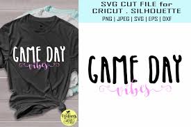 (svg's are not compatible with the basic silhouette studio. Game Day Vibes Game Day Graphic By Midmagart Creative Fabrica