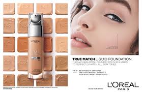 Loreal True Match Liquid Foundation 30ml 5 Colors To Choose
