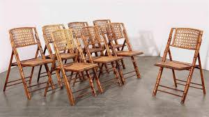 Chiavari chair, banquet folding chair, chateau chair, napoleon chair, cheltenham chair, president chair, chair cushions, chair covers and so on. Lot A Set Of Eight Bamboo And Rattan Folding Chairs