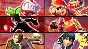 List includes character's first appearance in their franchise & debut in smash bros., along with their rating! Ssbu All Dlc Fighter Victory Screens Fighters Pass 1 Piranha Plant Youtube