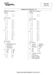 Burlington practice tests for ecce 2021 book 3 has been revised to reflect the the student's book is accompanied by a teacher's edition with answers overprinted, model answers for. Realengb1 Trm Termtestak 13711 Doc