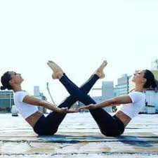 This is one of those yoga poses for 2 friends, which are great for your overall cardiac health. 43 Best Two Person Yoga Ideas Couples Yoga Partner Yoga Partner Yoga Poses
