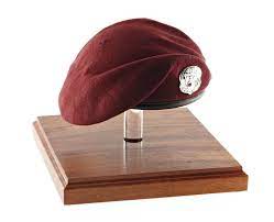 Military Beret Display Case Military Display Ideas Military Beret Military Signs