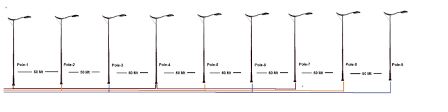 Calculate Cable Voltage Drop For Street Light Pole