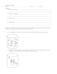 The worksheets are offered in developmentally appropriate versions for kids of different ages. 27 Passive Transport Worksheet Answers Free Worksheet Spreadsheet