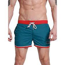 Neleus Men S Dry Fit Short With Pockets For More Information Visit Image Link This Is An Affiliate Link A Mens Boardshorts Mens Swimwear Mens Swim Shorts